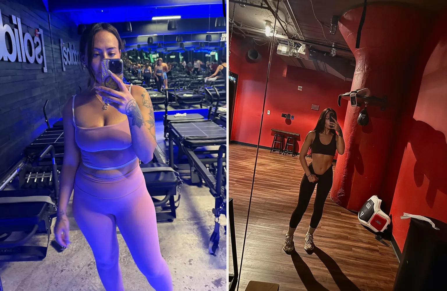 before and after, recomp